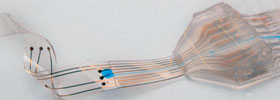 e-Dura implant developed at EPFL.